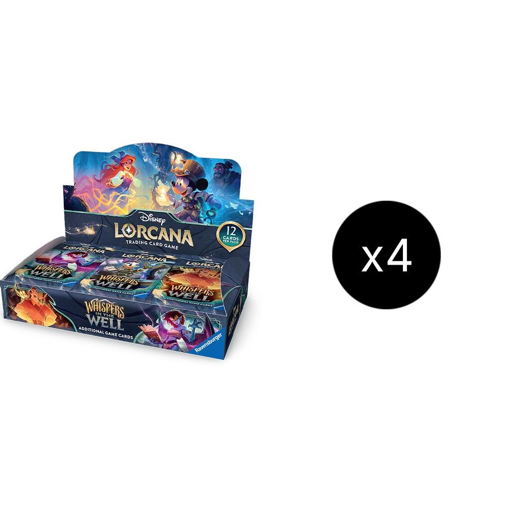 Disney Lorcana: Whispers in the Well Booster Box Case card