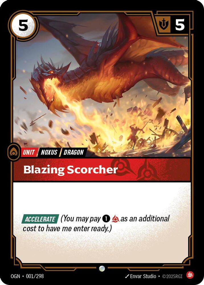 Blazing Scorcher card