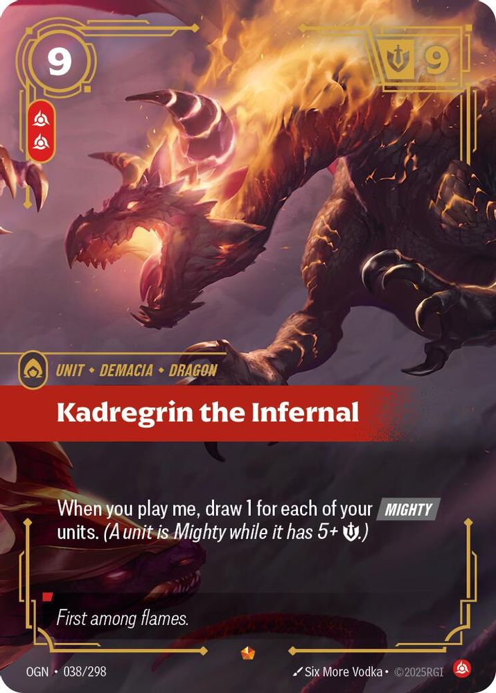 Kadregrin the Infernal card