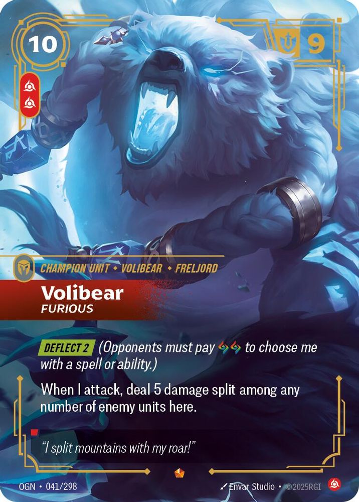 Volibear - Furious card