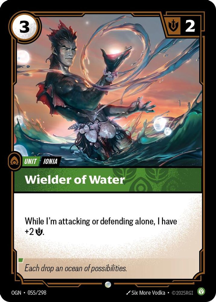 Wielder of Water card