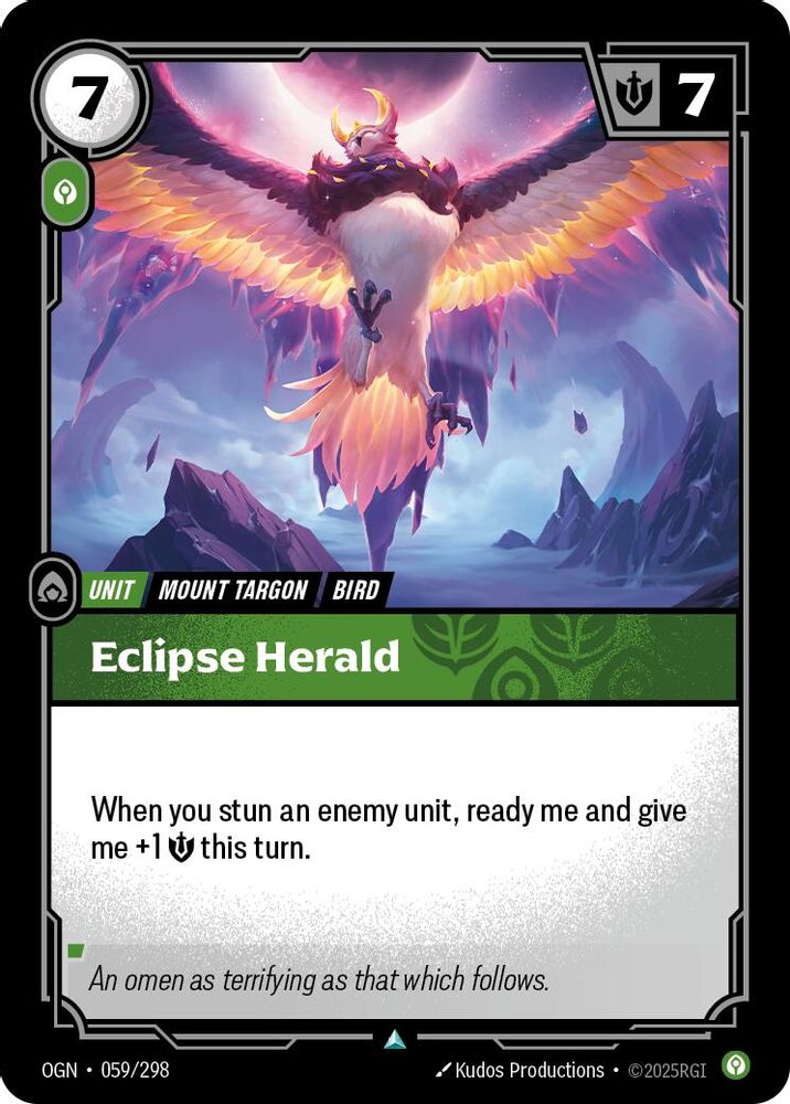 Eclipse Herald card