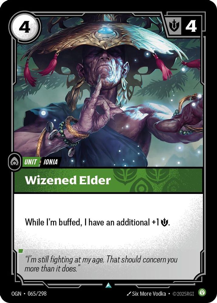 Wizened Elder card