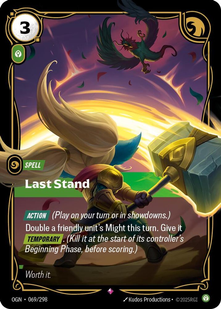 Last Stand card