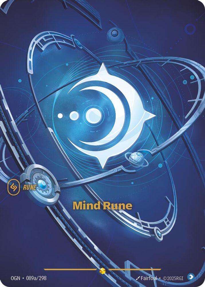 Mind Rune (Alternate Art) card