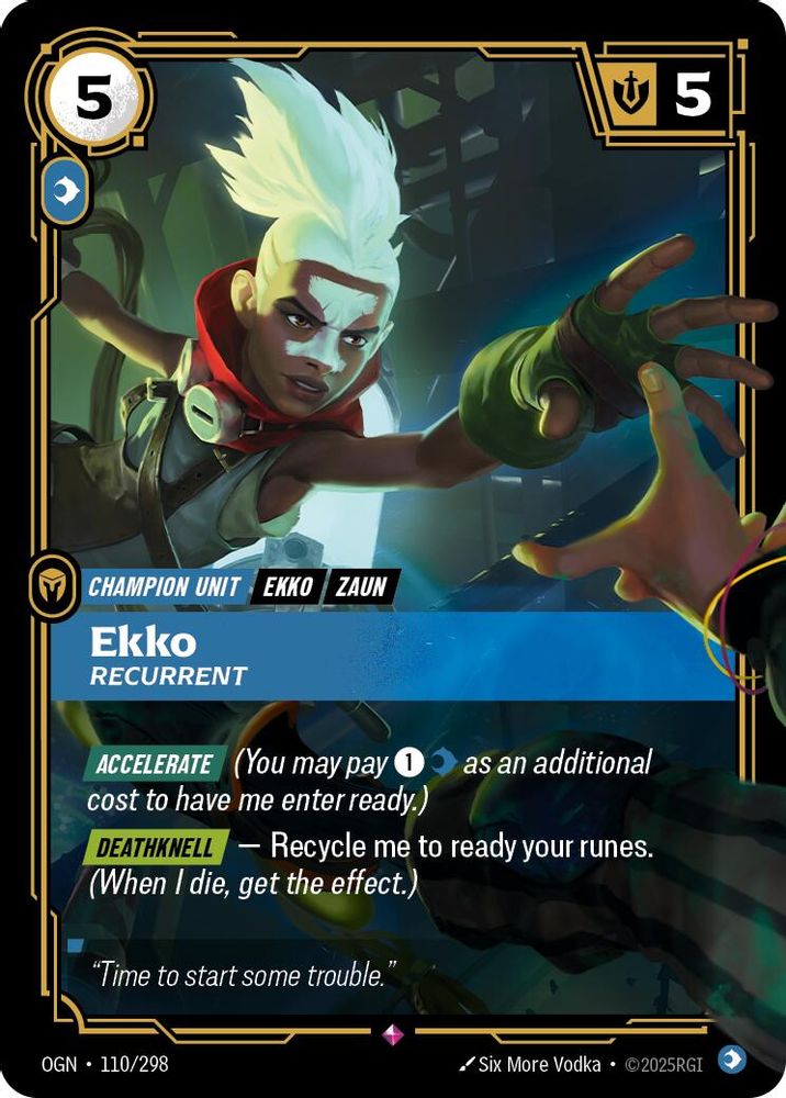 Ekko - Recurrent card