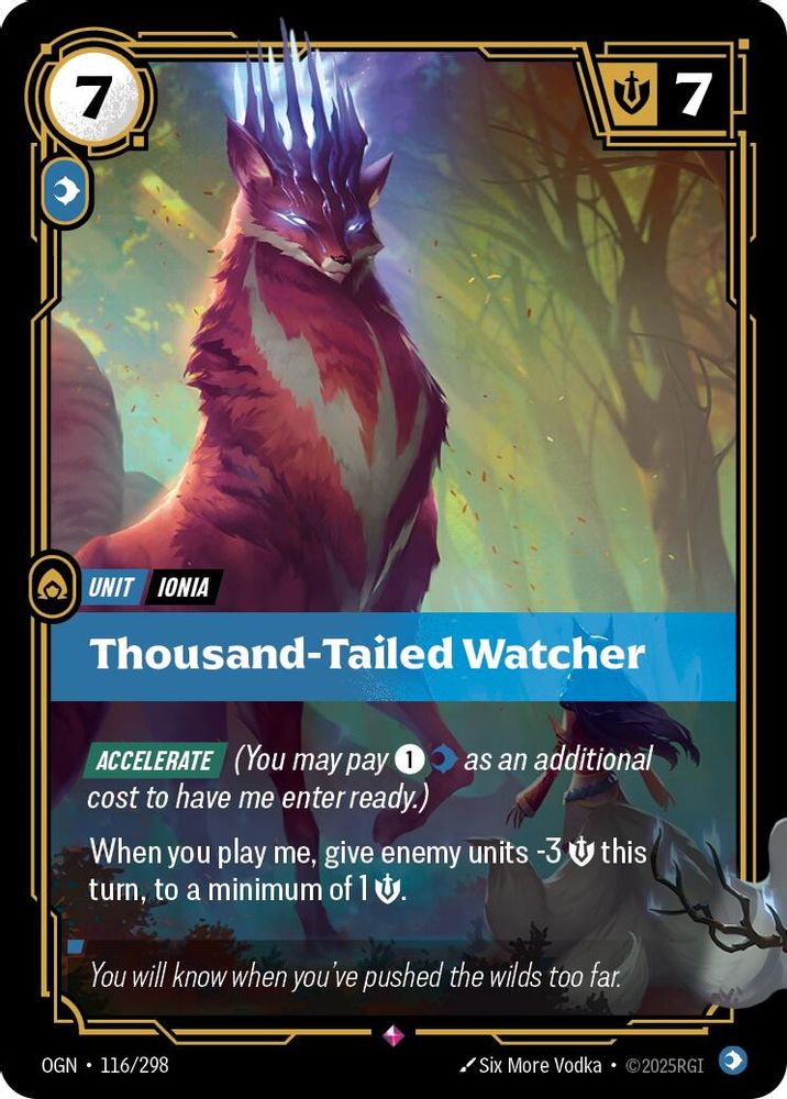 Thousand-Tailed Watcher card