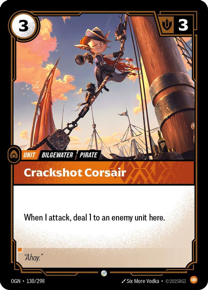 Crackshot Corsair card