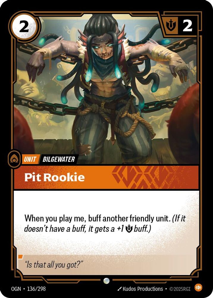 Pit Rookie card