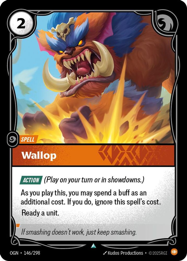 Wallop card