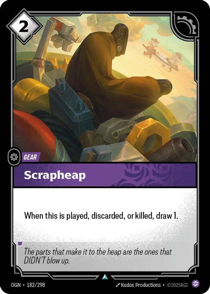 Scrapheap card