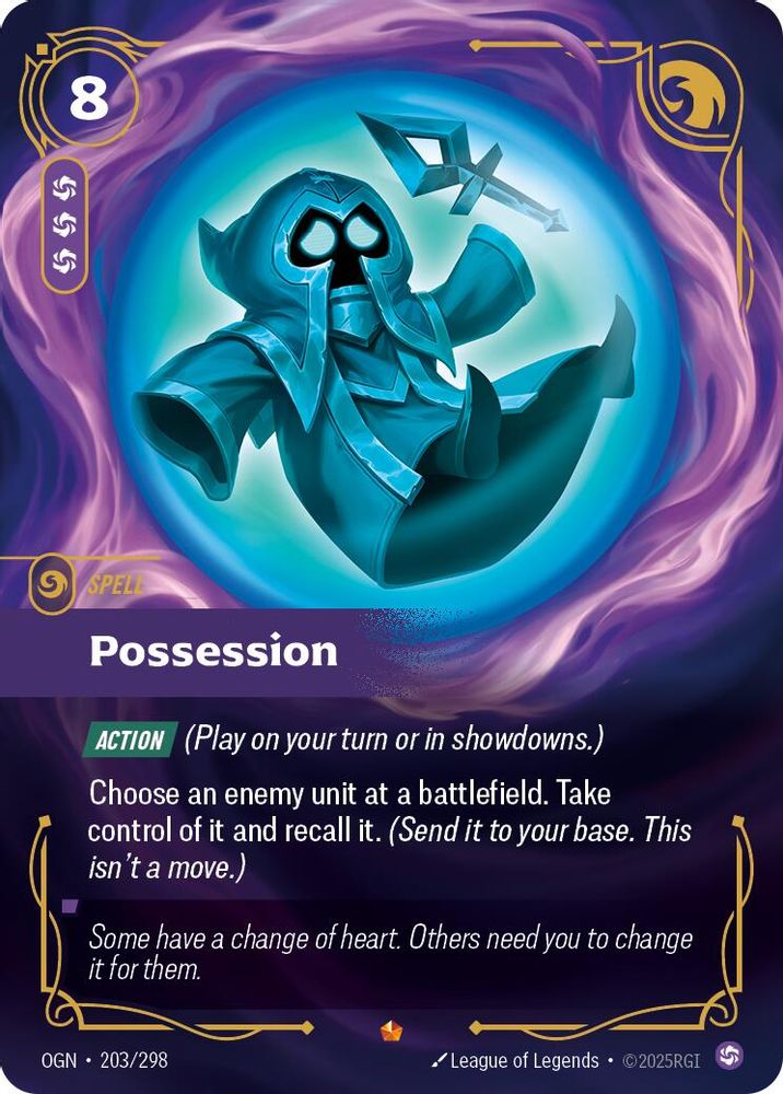 Possession card