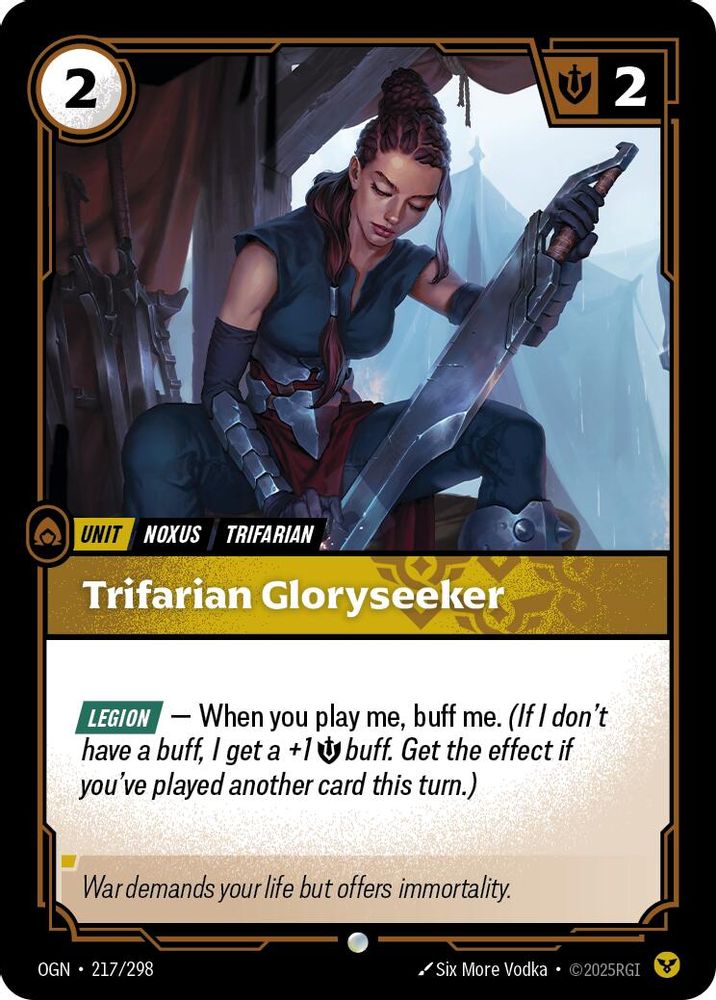Trifarian Gloryseeker card