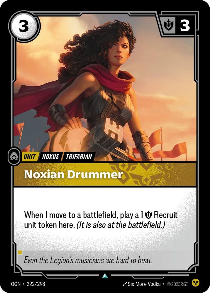 Noxian Drummer card