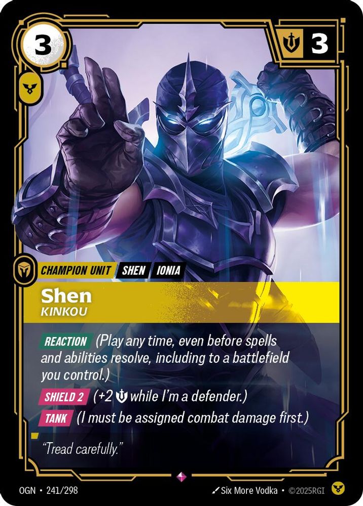 Shen - Kinkou card