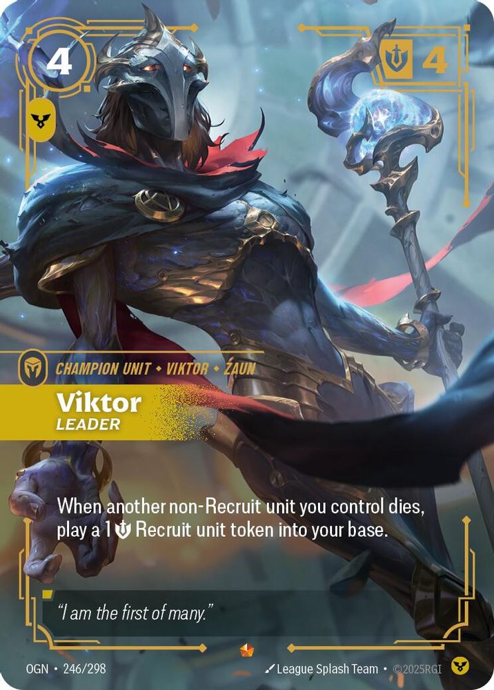 Viktor - Leader card