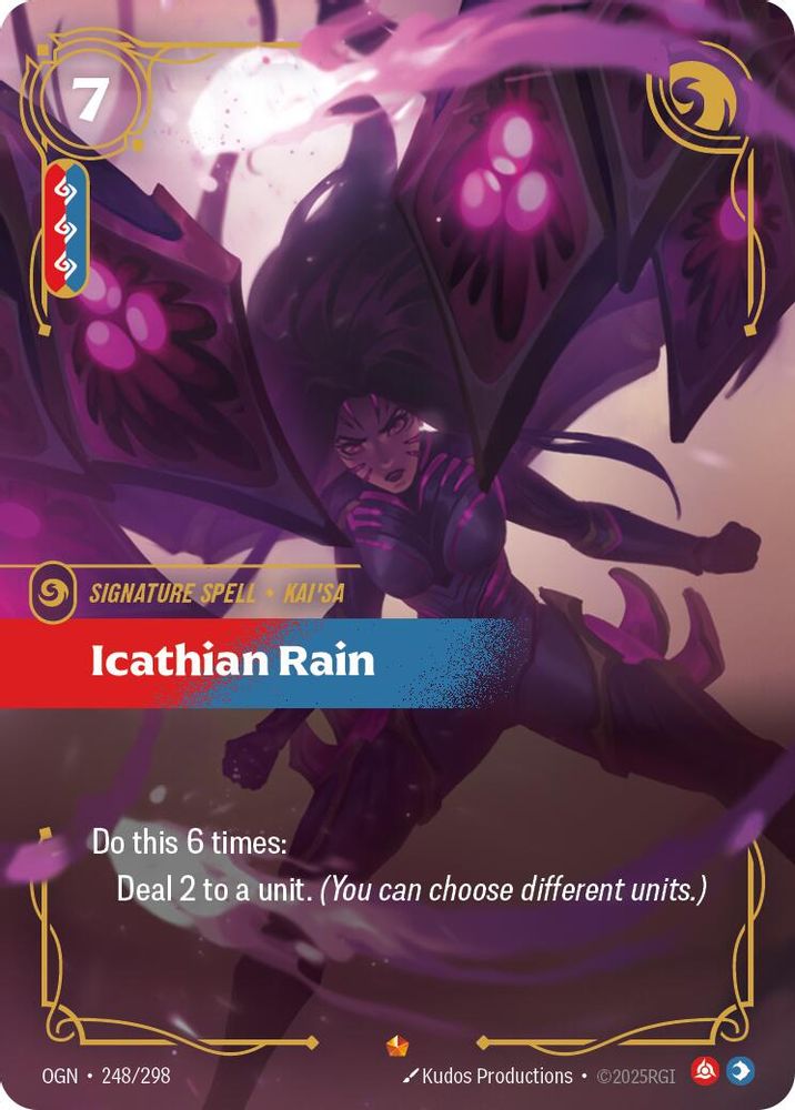 Icathian Rain card