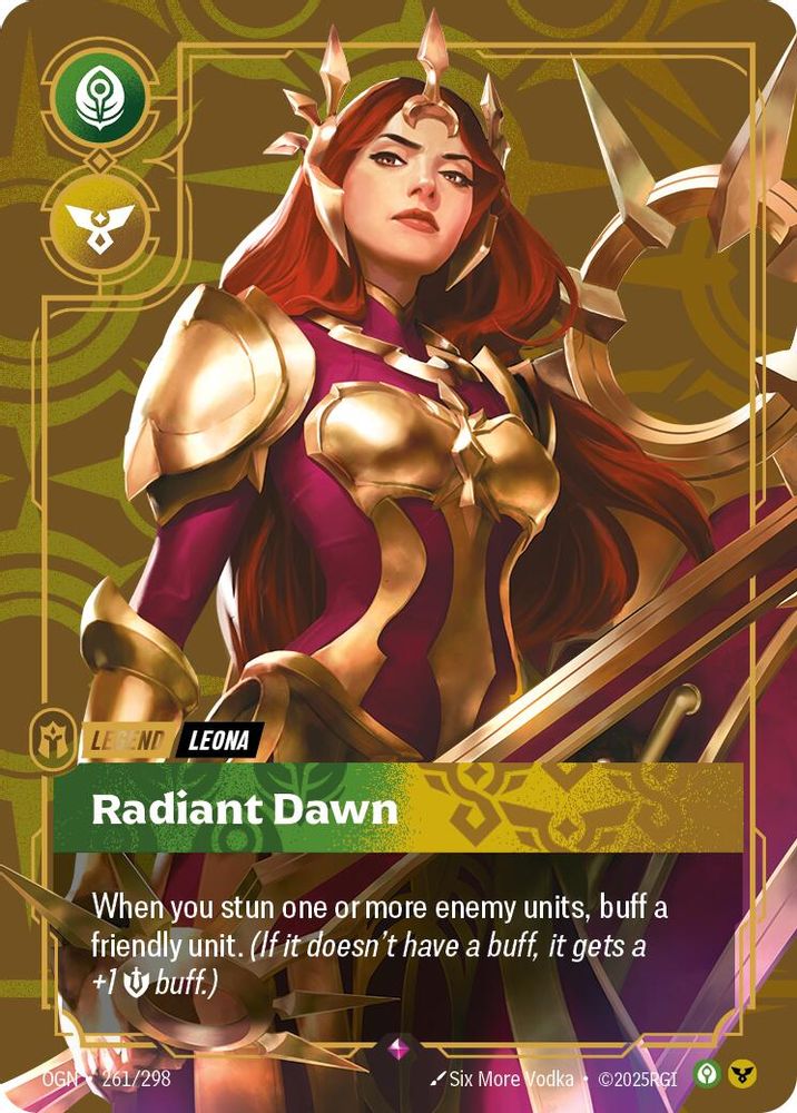 Leona - Radiant Dawn card