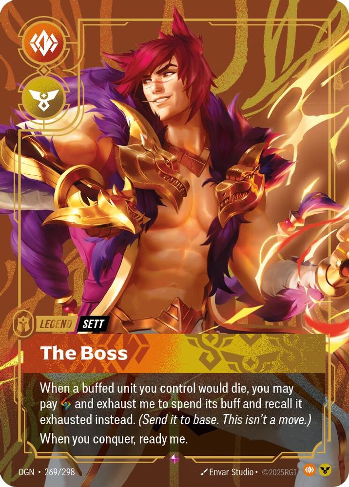 Sett - The Boss card