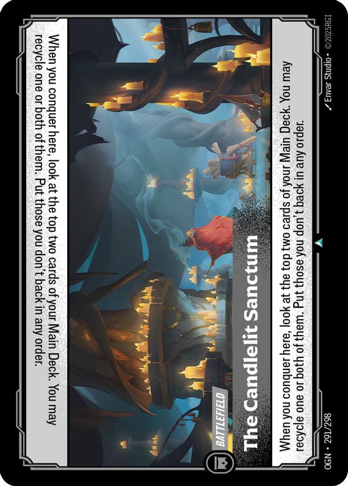 The Candlelit Sanctum card