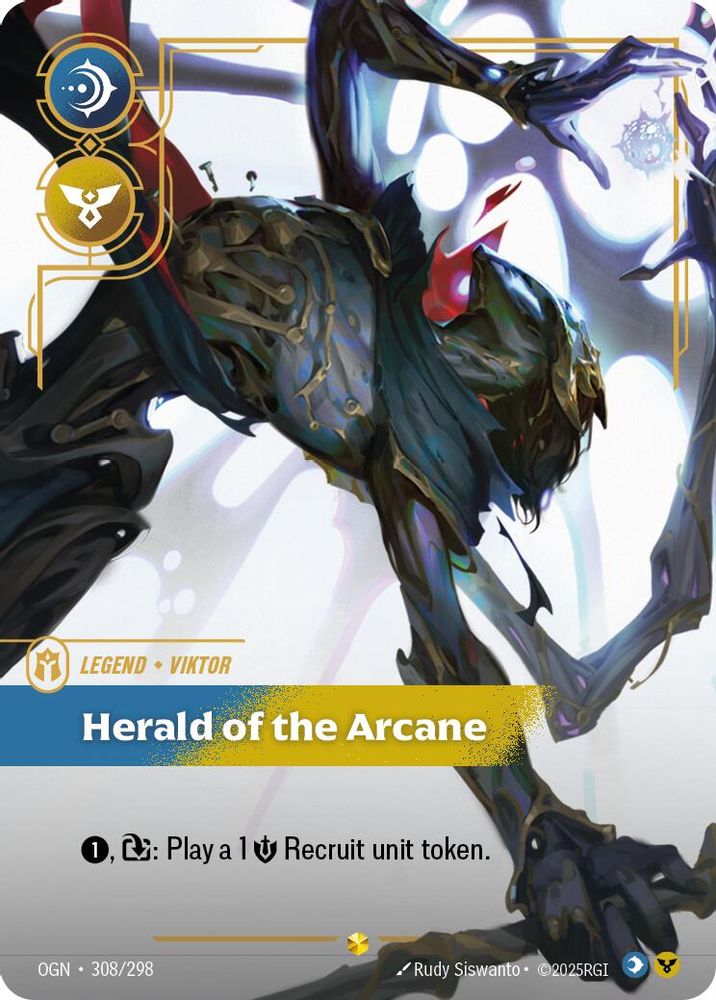 Viktor - Herald of the Arcane (Overnumbered) card