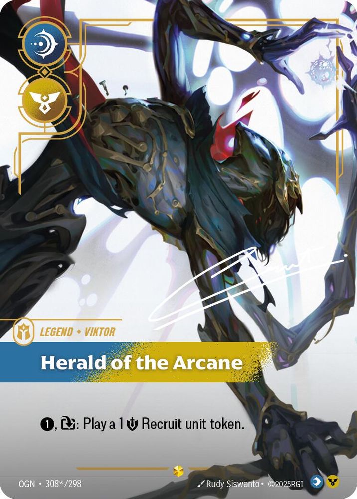 Viktor - Herald of the Arcane (Signature) card