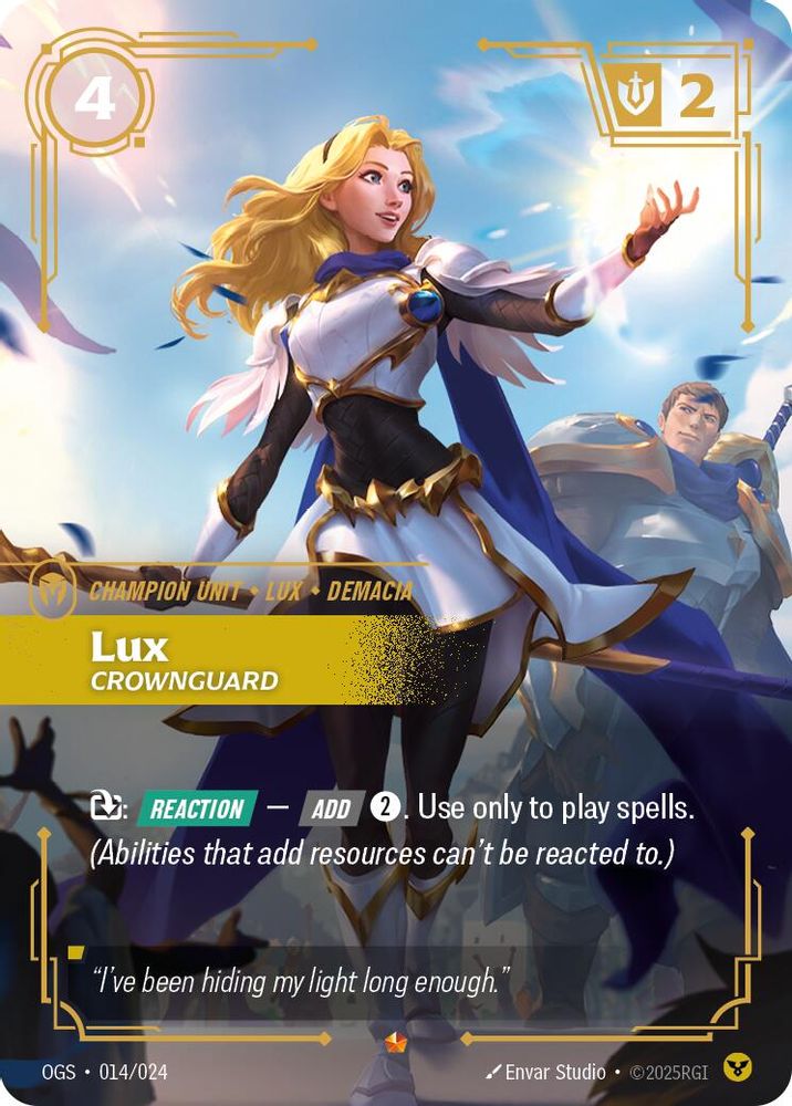 Lux - Crownguard card