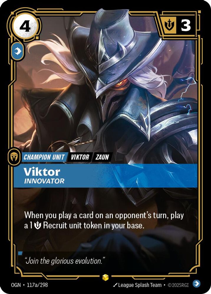 Viktor - Innovator (Alternate Art) card