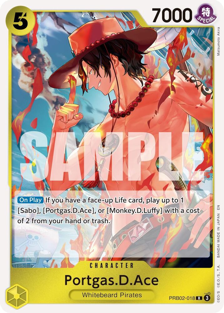 Portgas.D.Ace - PRB02-018