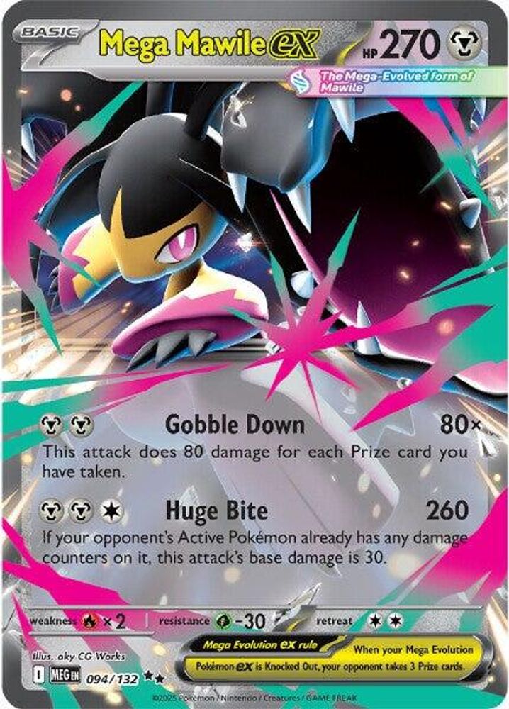 Kortet Mega Mawile ex