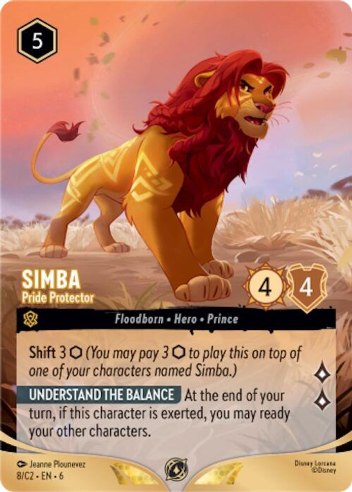 Simba - Pride Protector card