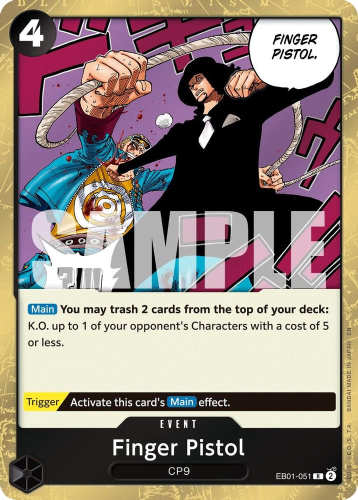 Finger Pistol (Reprint)