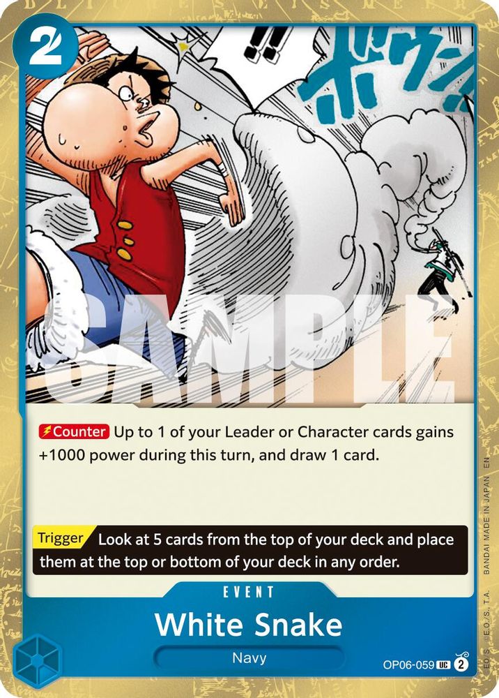 White Snake (Pirate Foil)