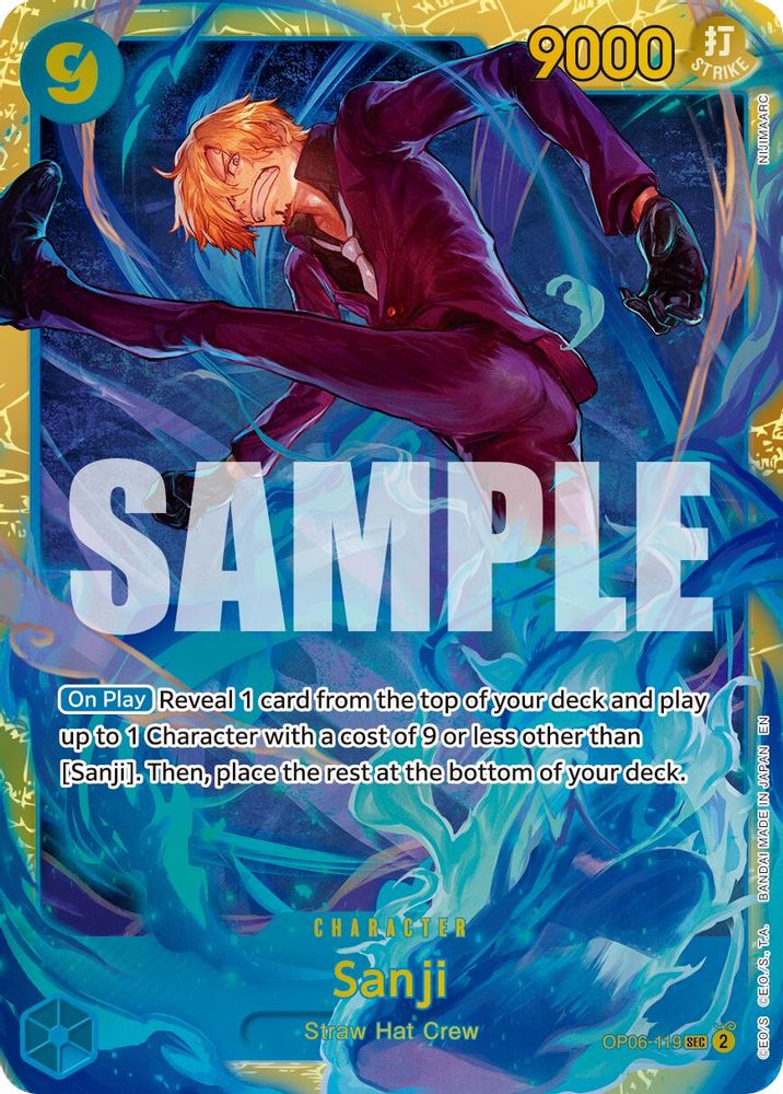 Sanji - OP06-119 (Reprint)