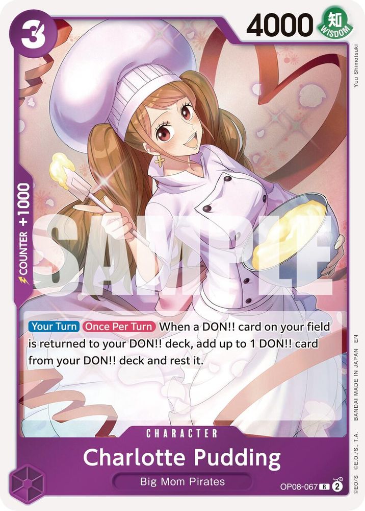 Charlotte Pudding - OP08-067 (Reprint)