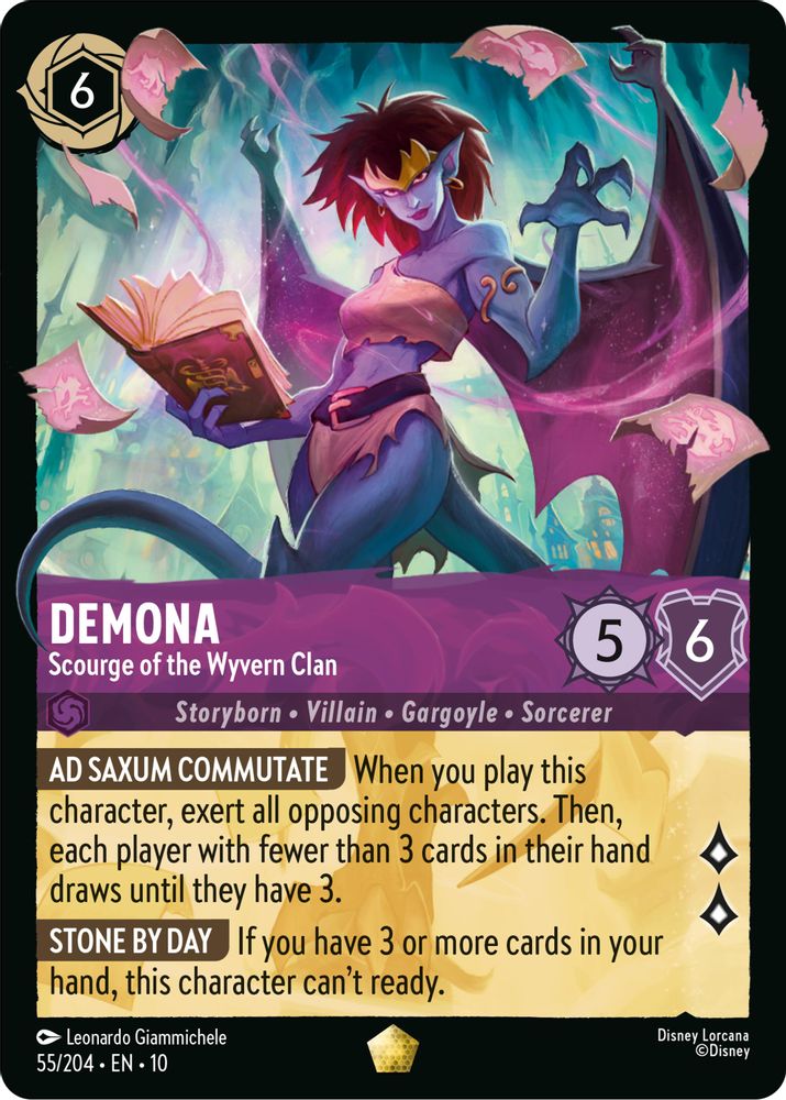 Demona - Scourge of the Wyvern Clan card