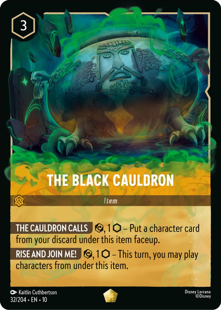 The Black Cauldron card