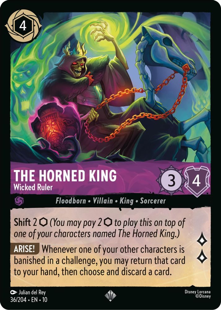 The Horned King - Wicked Ruler card