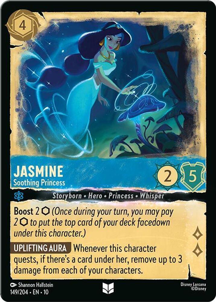 Jasmine - Soothing Princess card