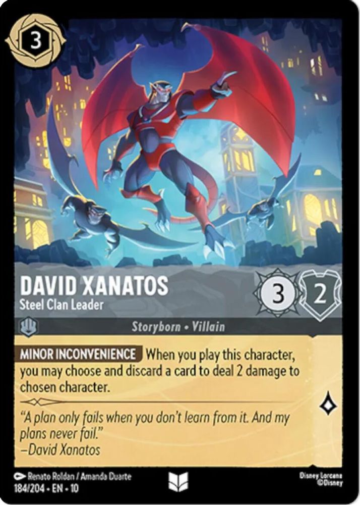 David Xanatos - Steel Clan Leader card