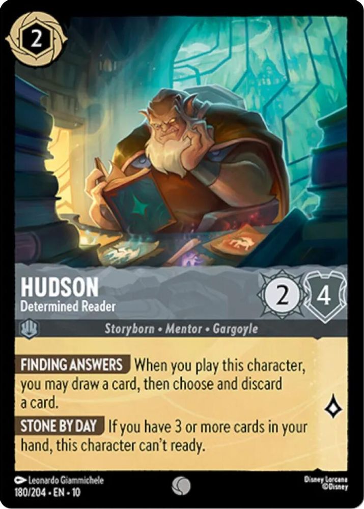 Hudson - Determined Reader card