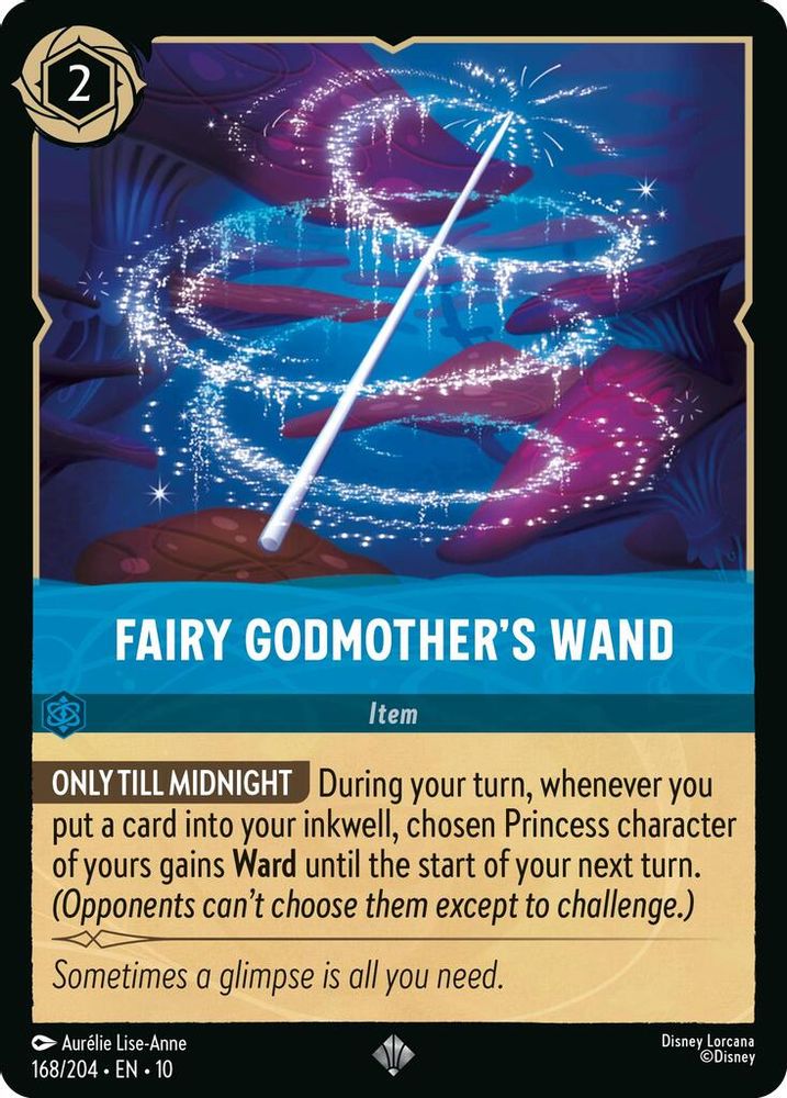 Fairy Godmother's Wand card