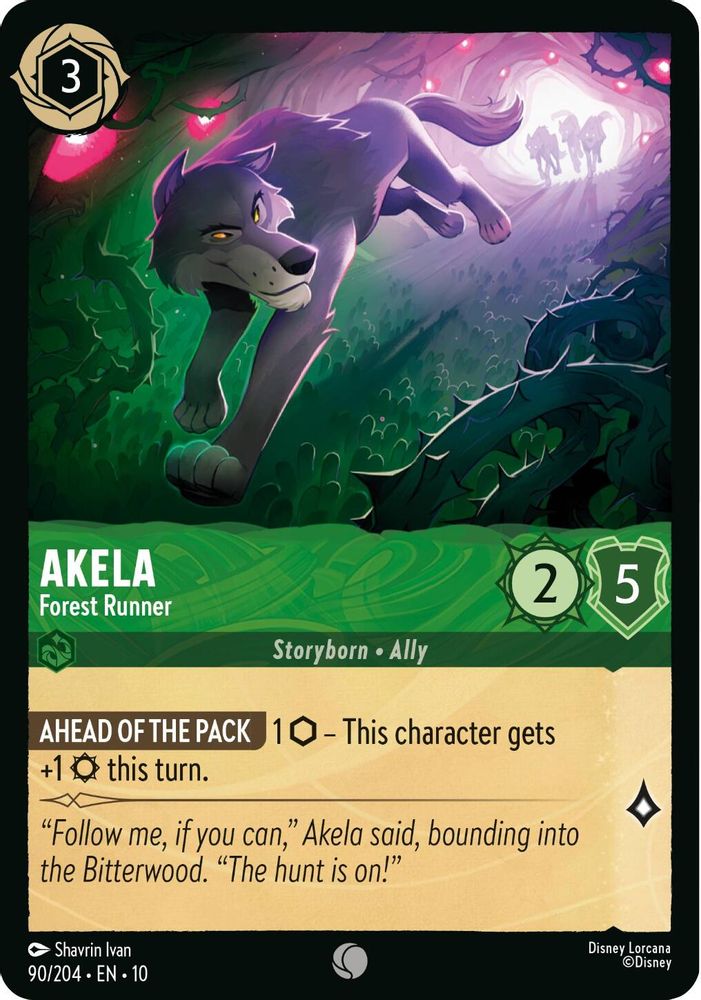 Akela - Forest Runner card