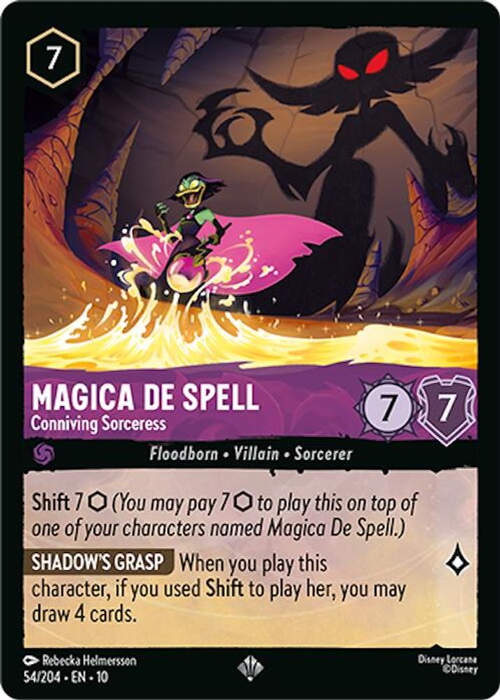 Magica De Spell - Conniving Sorceress card