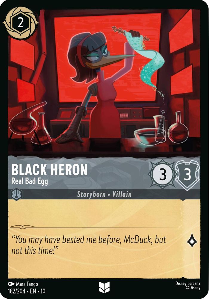 Black Heron - Real Bad Egg card