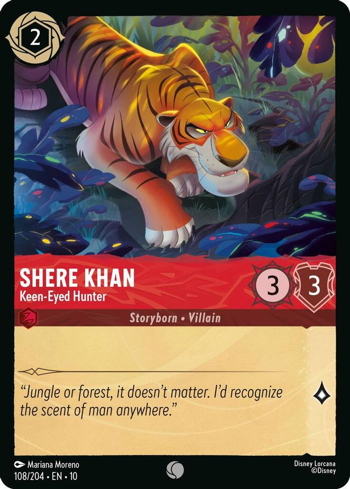 Shere Khan - Keen-Eyed Hunter card