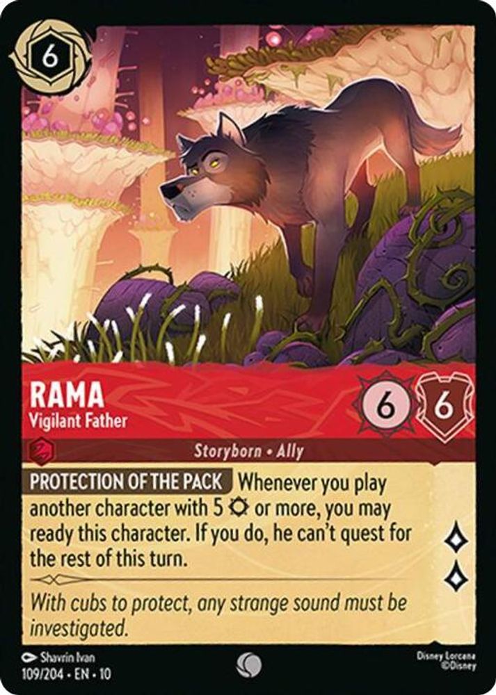 Rama - Vigilant Father card