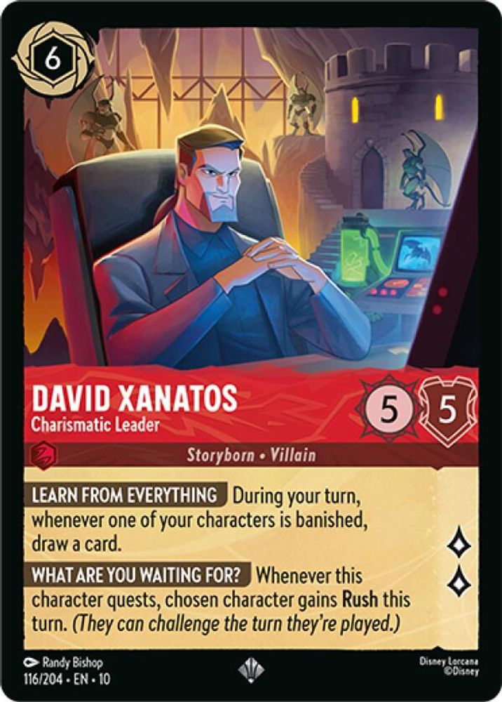 David Xanatos - Charismatic Leader card