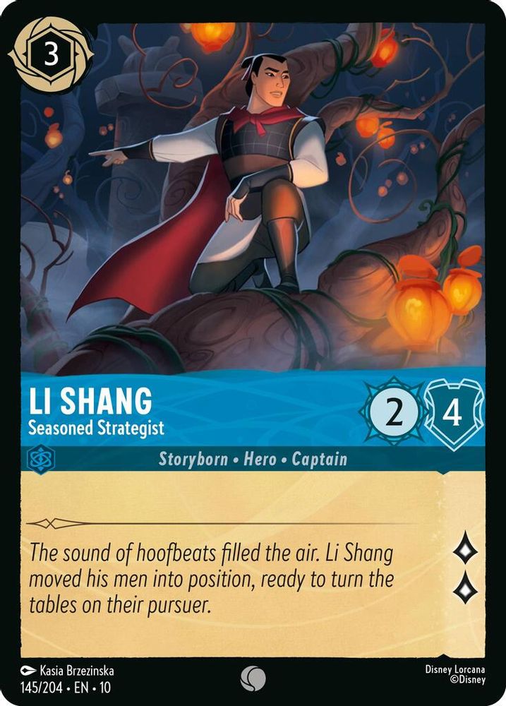 Li Shang - Seasoned Strategist card