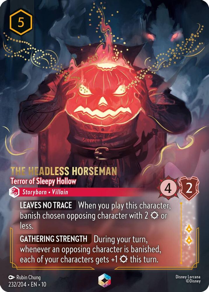 The Headless Horseman - Terror of Sleepy Hollow (Enchanted) card